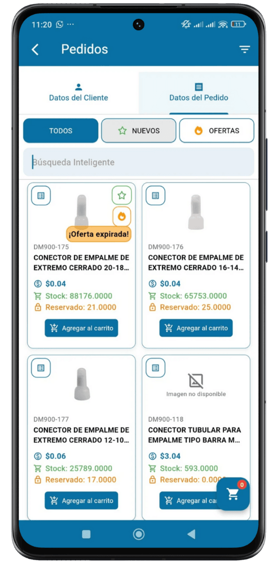 Gestión de Catálogo